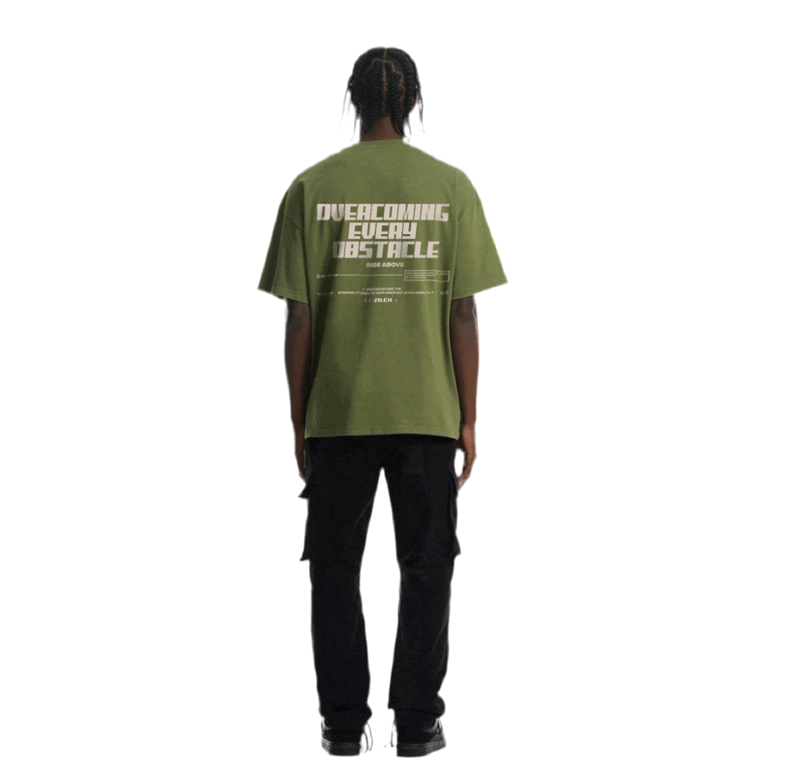 Olive ‘Overcoming Every Obstacle’ T-shirt (Unisex)